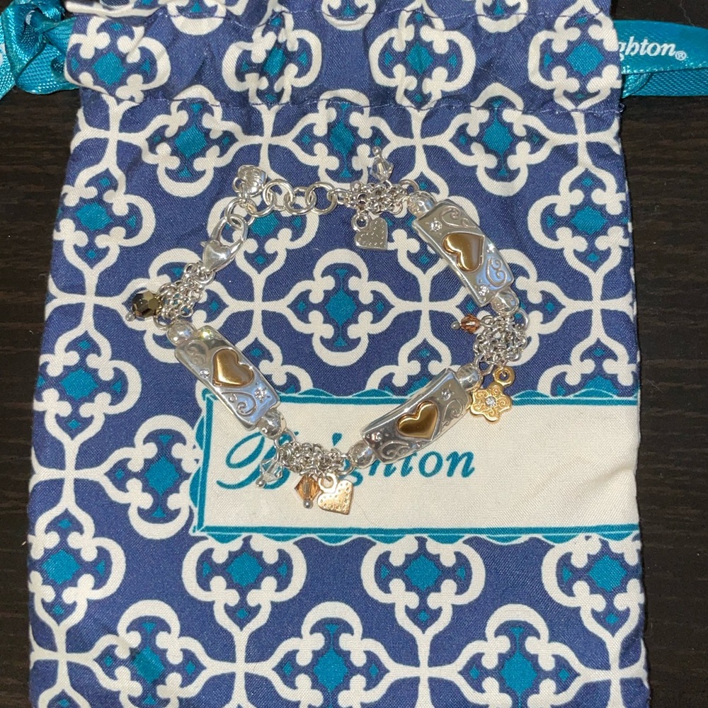 brighton silver and gold bracelet